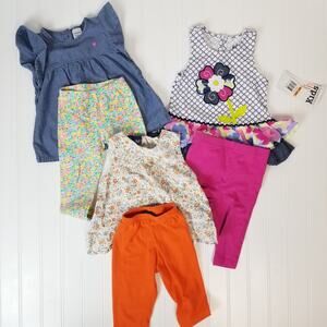 Carters Kids Headquarters Sweet & Soft Paris 12M Girls Bundle